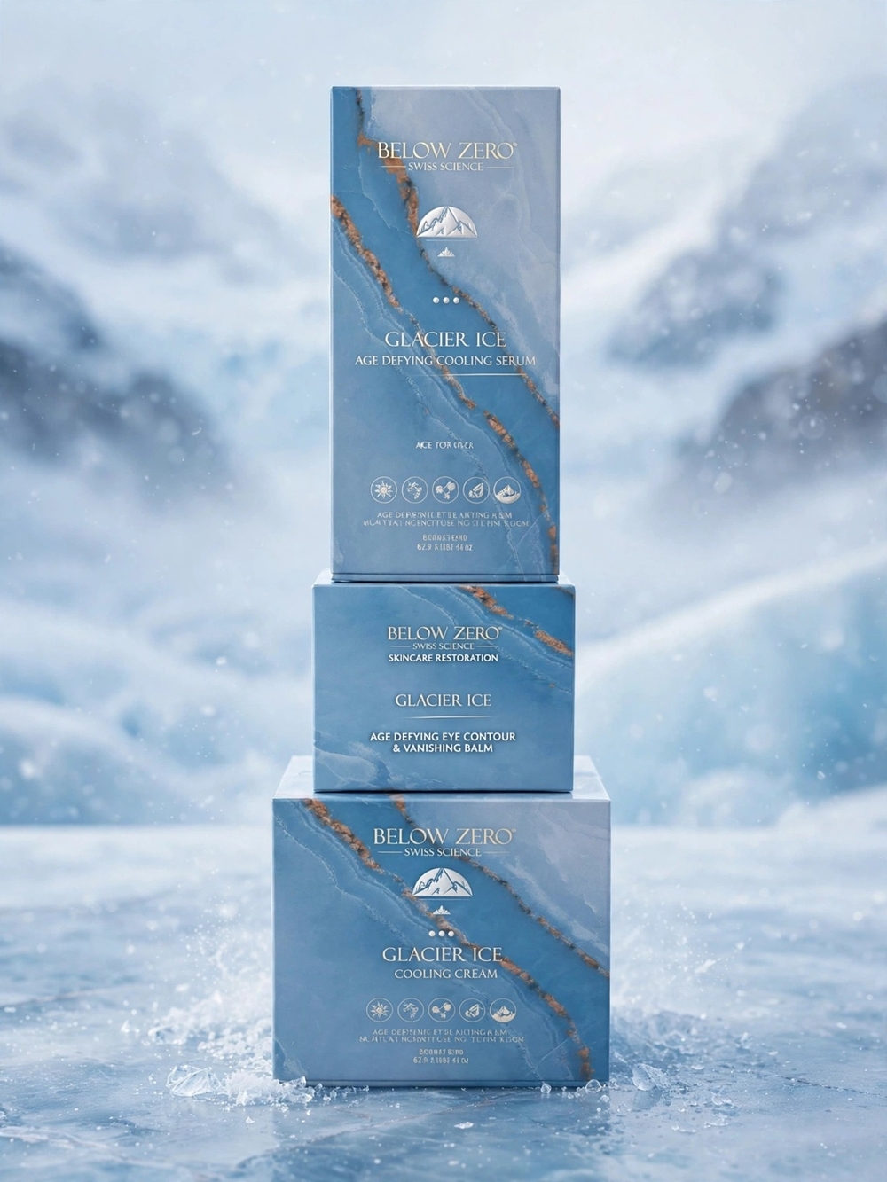 Glacier Ice Mascara - Blue Tint